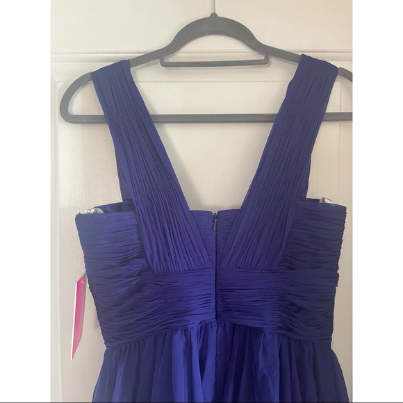 Jovani Mini Dress Purple - Picture 5 of 6